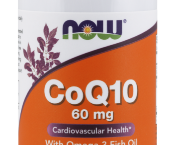 CoQ10 60 MG WITH OMEGA-3 FISH OIL SOFTGELS