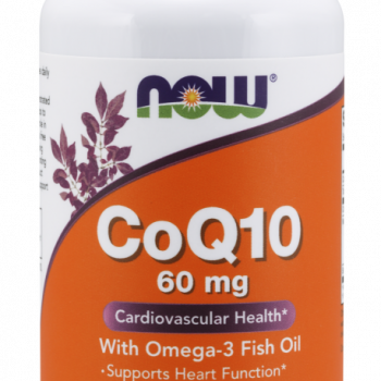 CoQ10 60 MG WITH OMEGA-3 FISH OIL SOFTGELS
