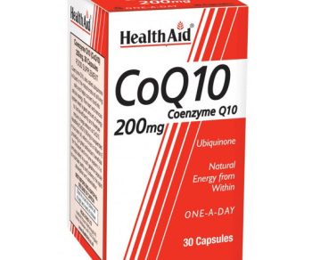 HEALTHAID CoQ10 200MG (COENZYME Q10) X30 CAPSULES