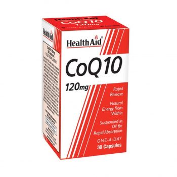 HEALTHAID CoQ10 UBIQUINONE 120MG 30 CAPS