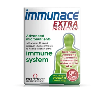 Vitabiotics Immunace Extra Protection 30 tablets