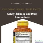 exploring herbal supplement safety efficacy and drug interaction