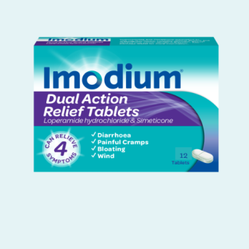 Imodium Dual Action Relief Tablets 12 tablets