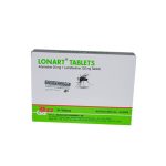 Lonart Tablets Artemether 20mg + Lumefantrine 120mg 6 Tablets