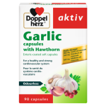 Doppelherz Garlic Capsules with Hawthorn x90 Capsules