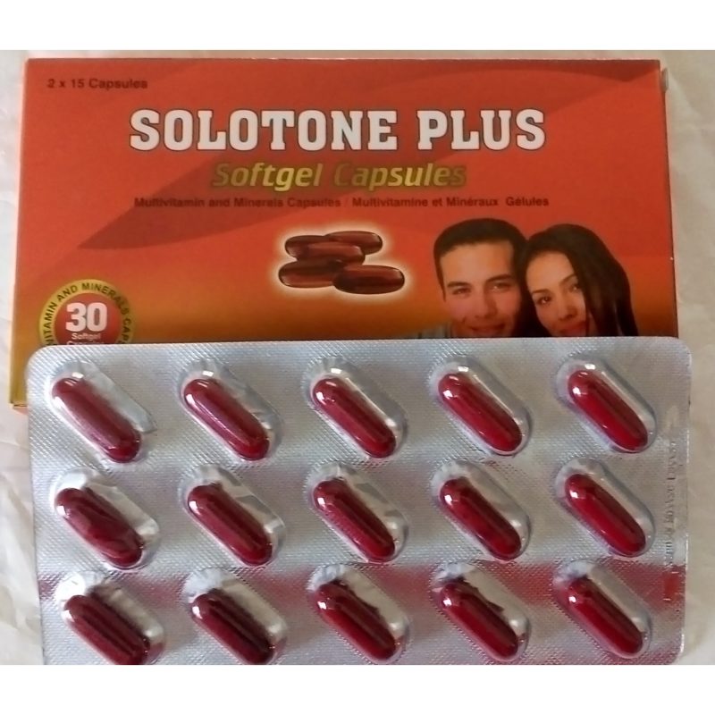Solotone Plus x30 Softgel Capsules
