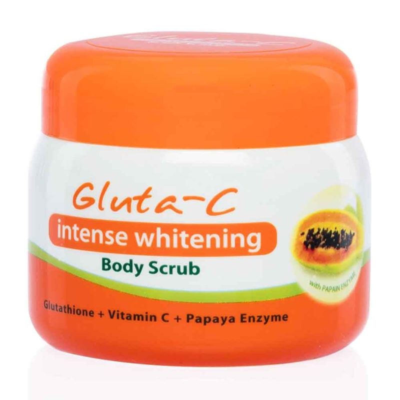 gluta-c intensive whitening body scrub
