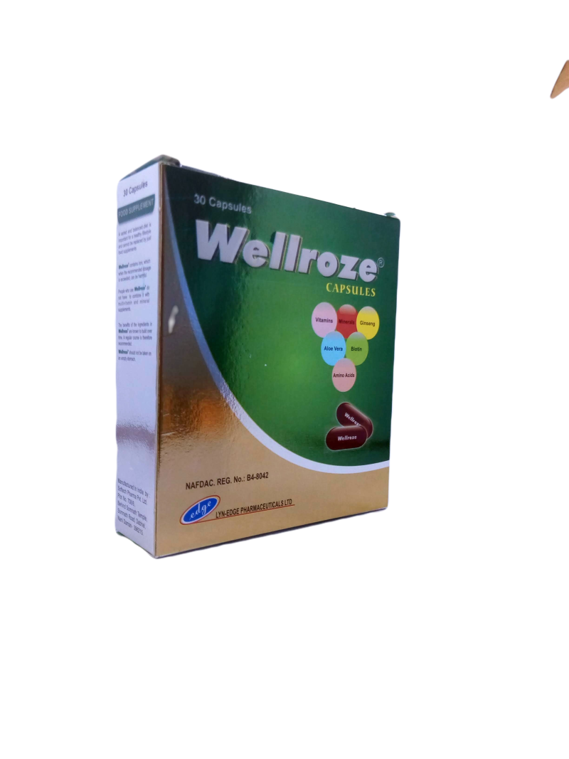 wellroze x30 capsules