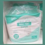 Gray Dry Adult Pants Diapers X10 Unisex Large 95cm - 120cm