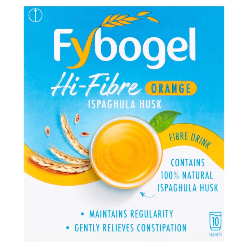 Fybogel Hi-Fibre Orange X10 Sachets