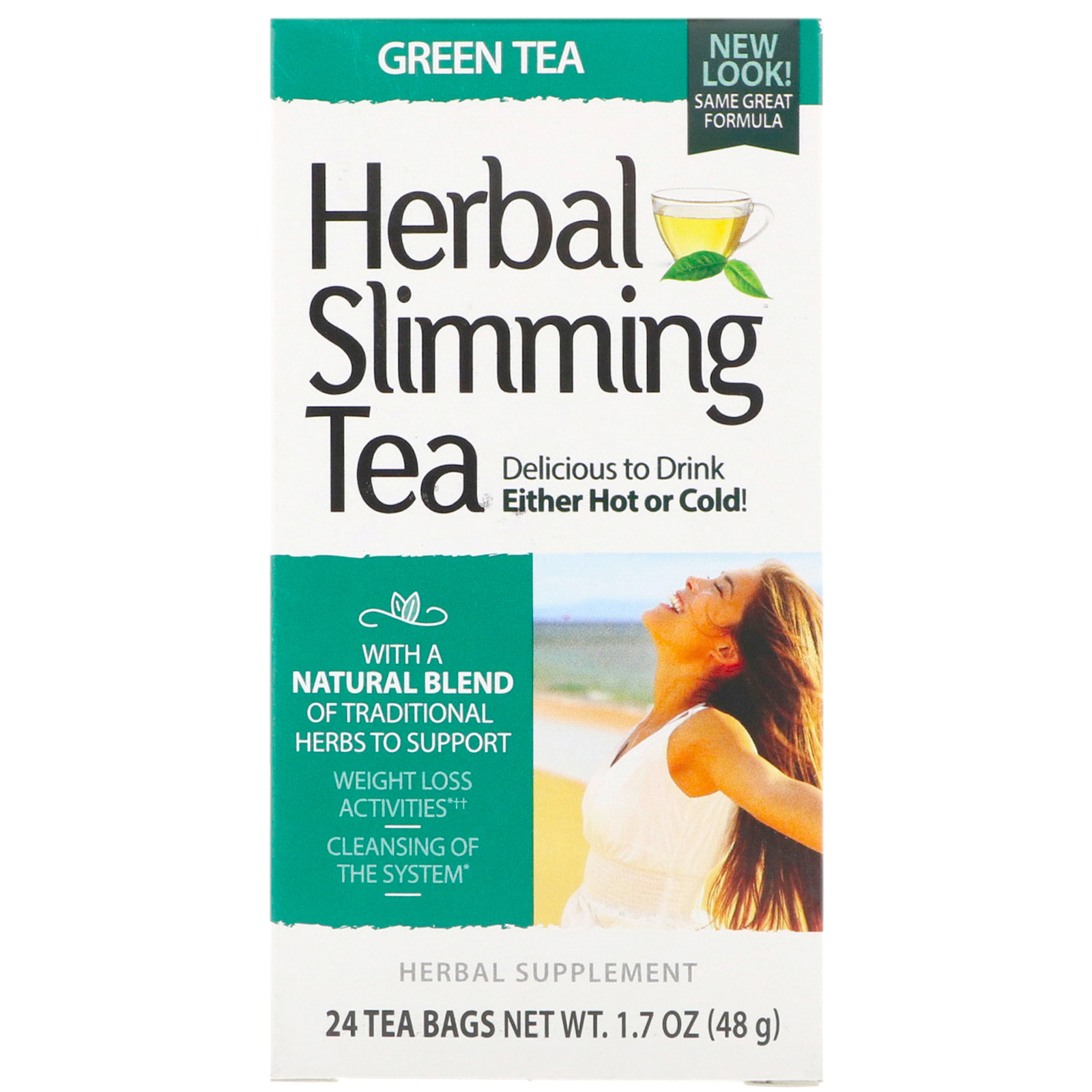 Herbal Slimming Tea Green Tea 24 Bags