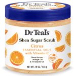 Dr Teal Shea Sugar Scrub Citrus Essential Oils With Vitamin C 19Oz 538G