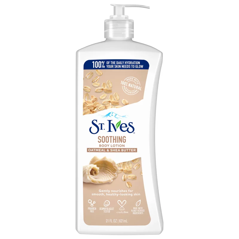 St Ives Soothing Oatmeal and Shea Butter Body Lotion 621ml