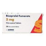 Bisoprolol Fumarate 5mg X28 Film Coated Tablets